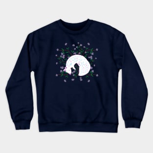 white fox Crewneck Sweatshirt